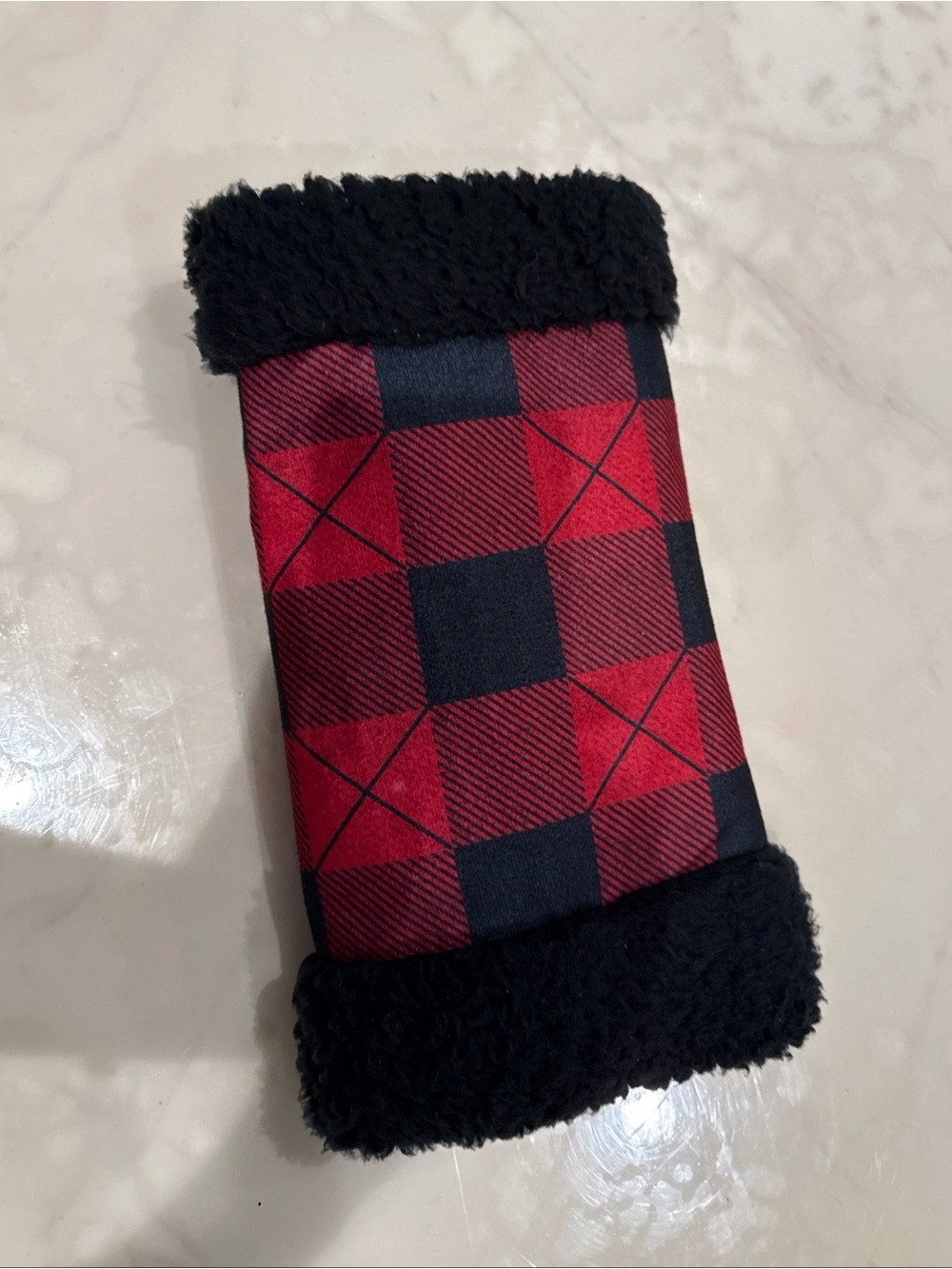 Battery Operated Micro Flannel Hand Warmer Pouch with Pocket
